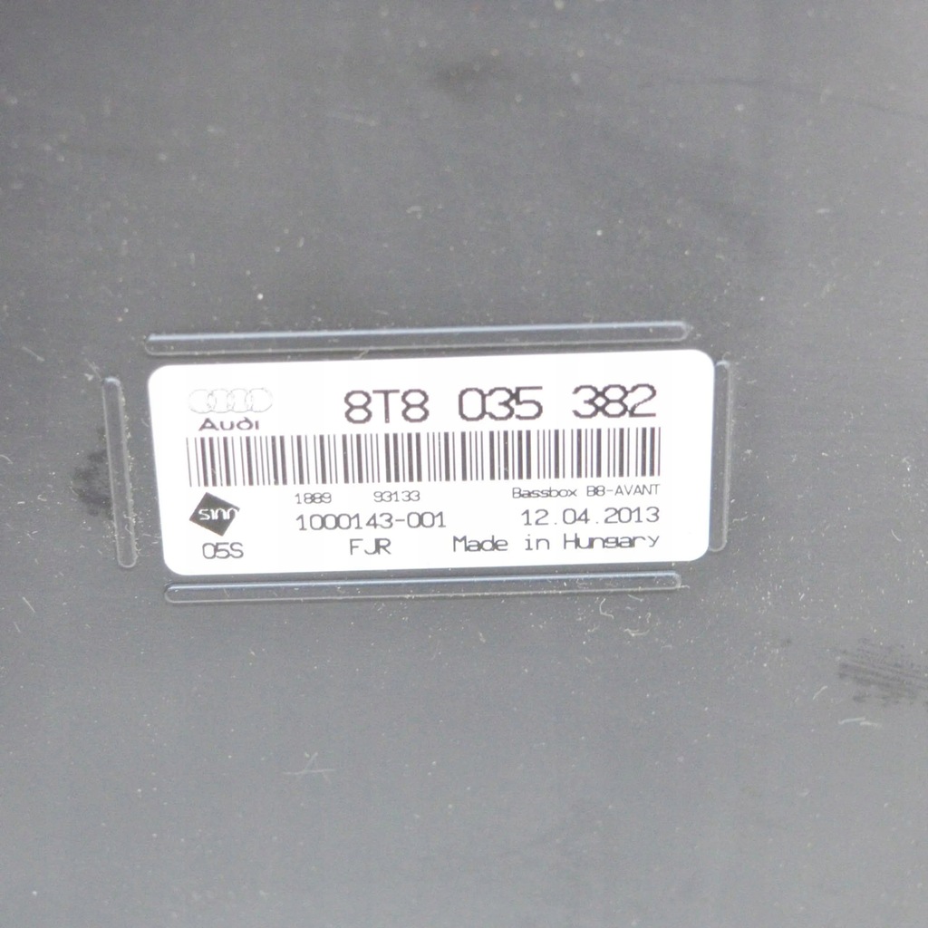 фото №6, Audi a4 s4 b8 8k 2013 динамик низкочастотный