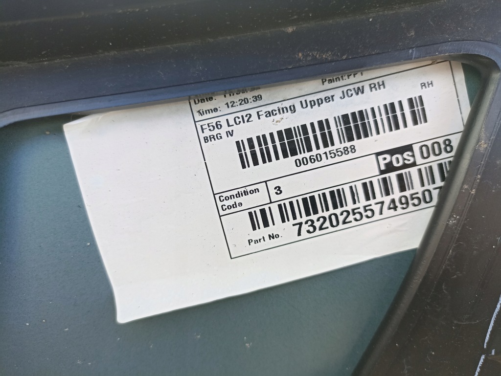 фото №7, Mini cooper f56 lci 2 бампер перед передний jcw