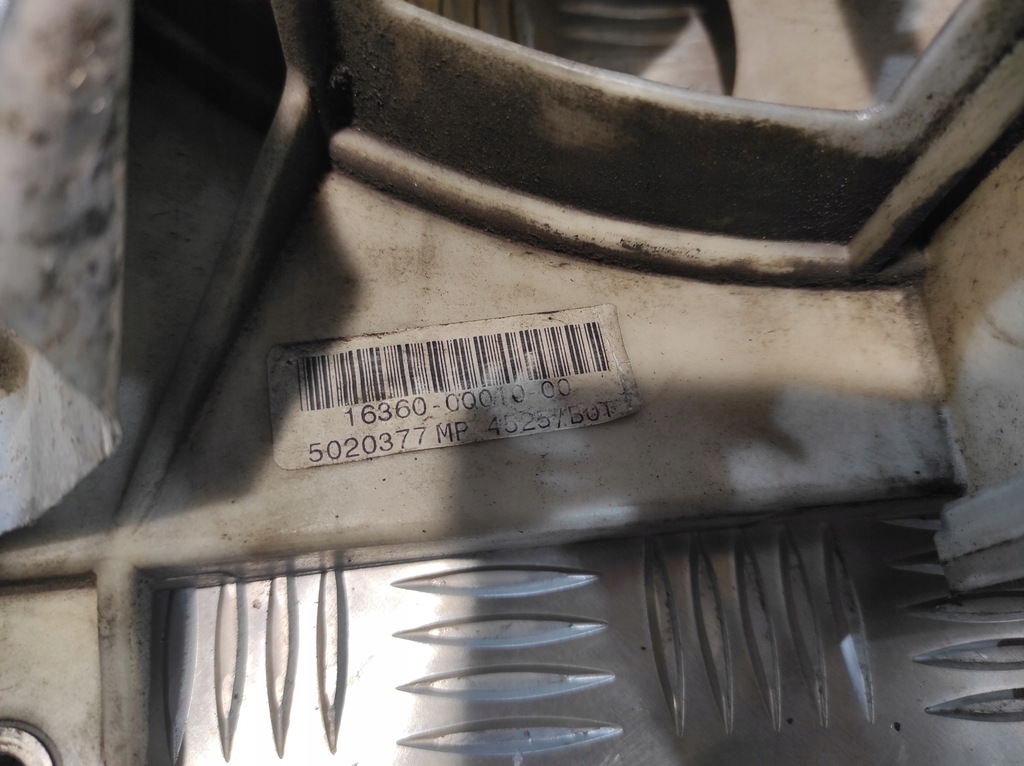 фото №8, Вентилятор радиатора peugeot 107 1.0 b 16360-0q010-00 gate