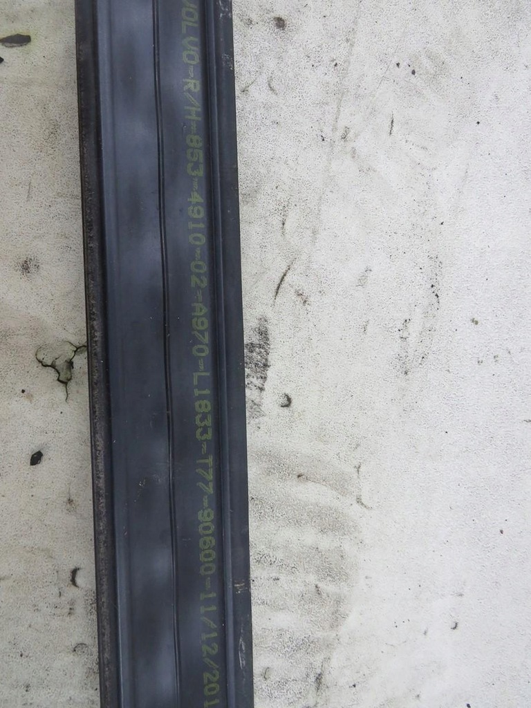 фото №4, Молдинг кровельная рейлинг правый volvo xc60