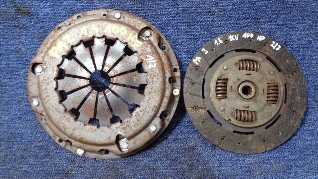 фото №1, Диск прижим сцепление fiat panda 2 ii 1.4 16v 100 hp