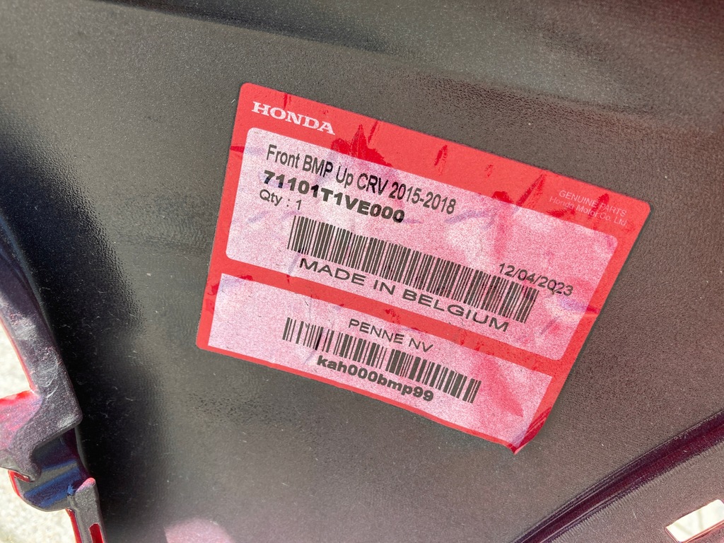 фото №14, Honda crv iv lift 15-18 бампер передний оригинал!