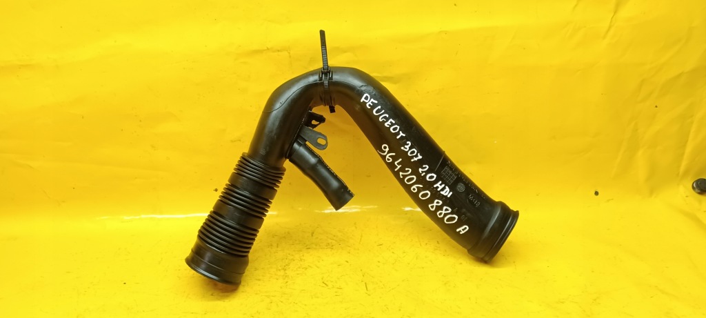 фото №10, Труба інтеркулер peugeot 307 2,0hdi 9642060880a