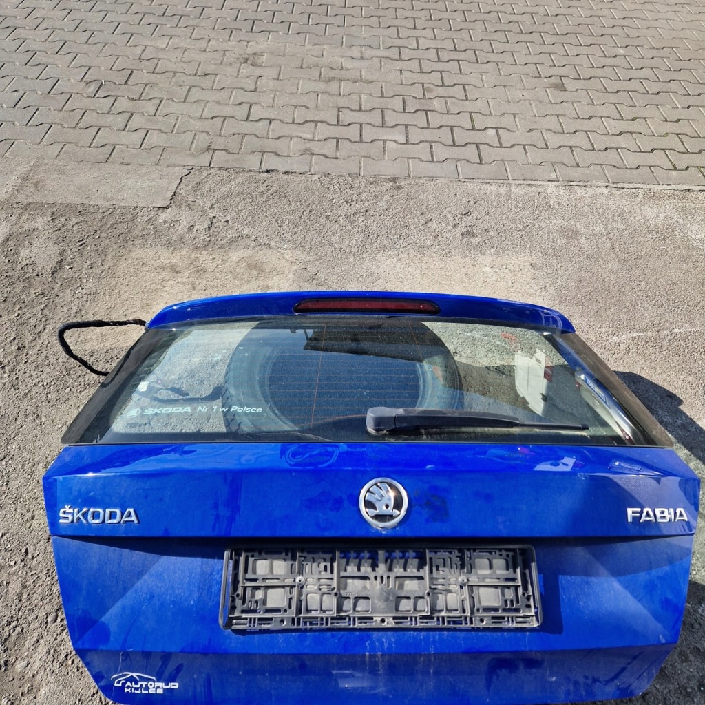 фото №1, Skoda fabia iii hb крышка багажника багажника
