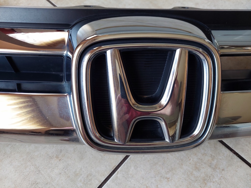 фото №5, Решётка радиатора - решётка радиатора - хром - honda cr-v iv - lift - 2015 - 2018