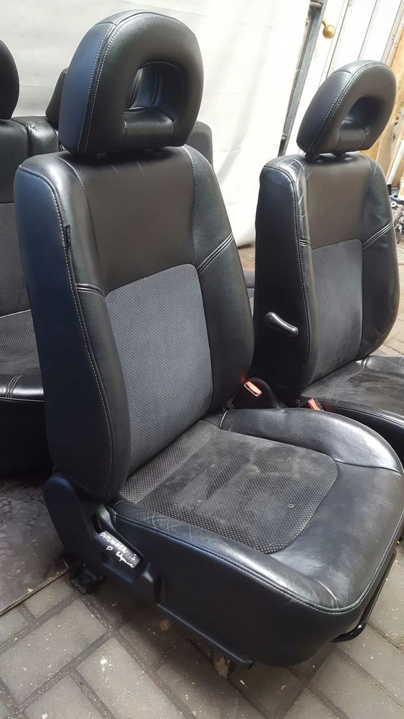 фото №13, Сиденья обшивки кожа комплект mitsubishi outlander i