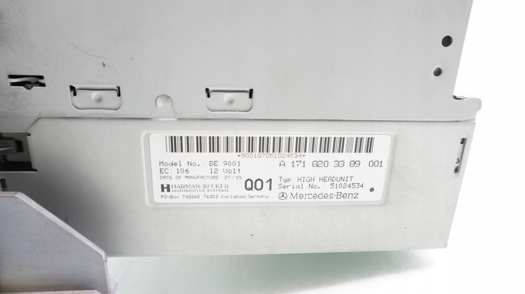 фото №4, Mercedes slk r171 радио i навигация a1718203389