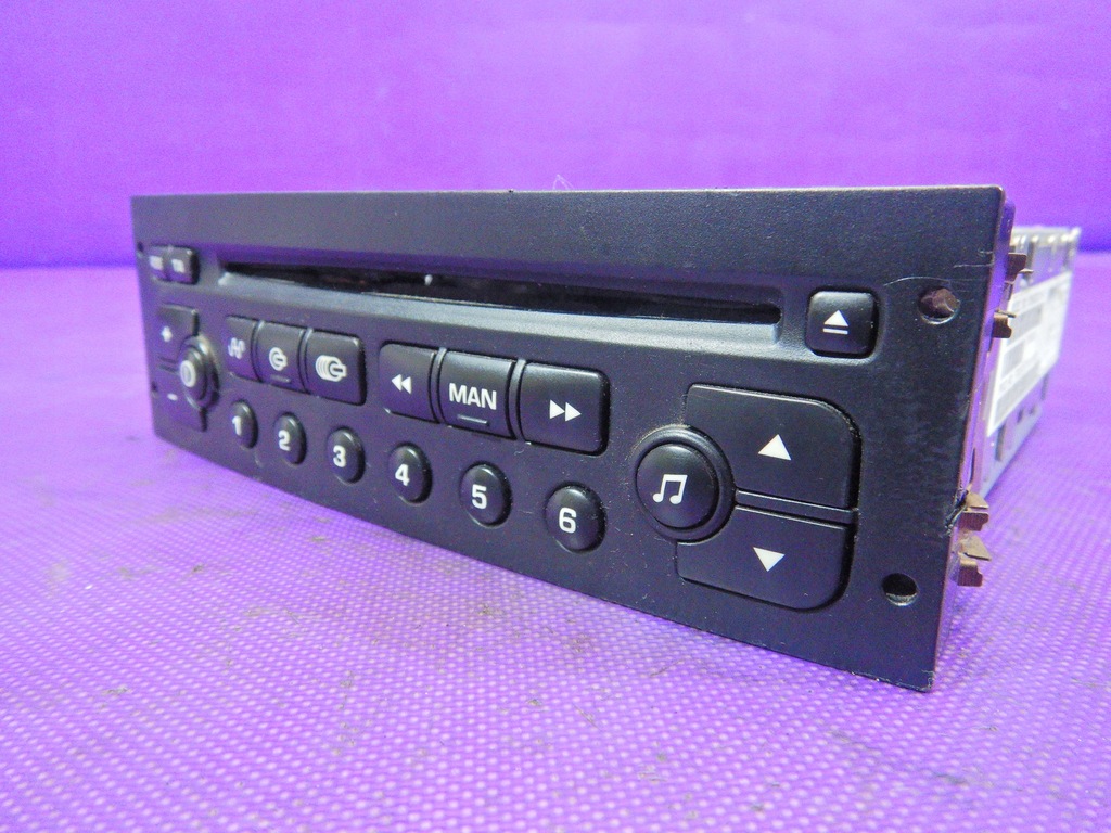 фото №3, Peugeot 206 02-09 lift радио cd плита 96545978xt03