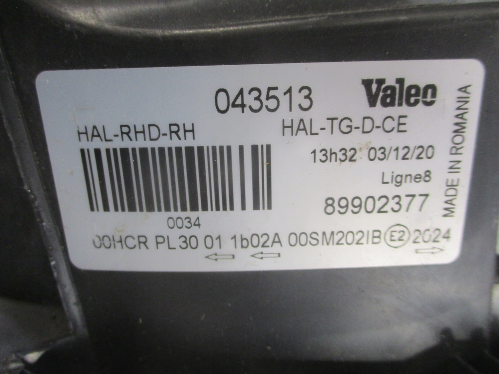 фото №13, Лампа фара правый volvo xc90 i оригинал