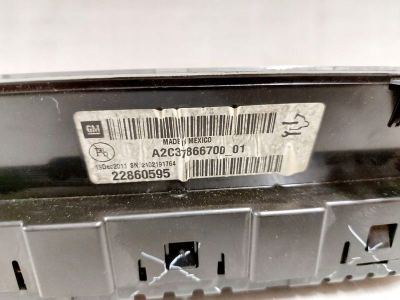 Opel ampera 1 i счетчик приборы дисплей экран 1.4i hybrid 22860595 Недорого