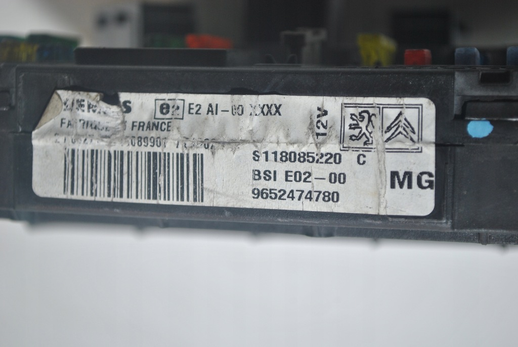 фото №8, Модуль bsi peugeot 206 9652474780