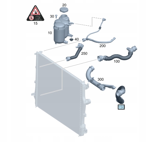 фото №1, Шланг труба wody mercedes c klasa w206 21-