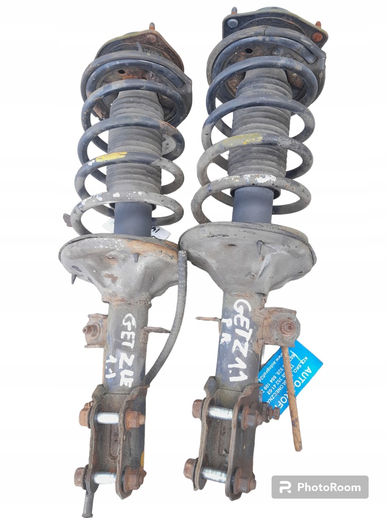 фото №1, Mcperson амортизационная стойка амортизатор пружина перед hyundai getz 1.1