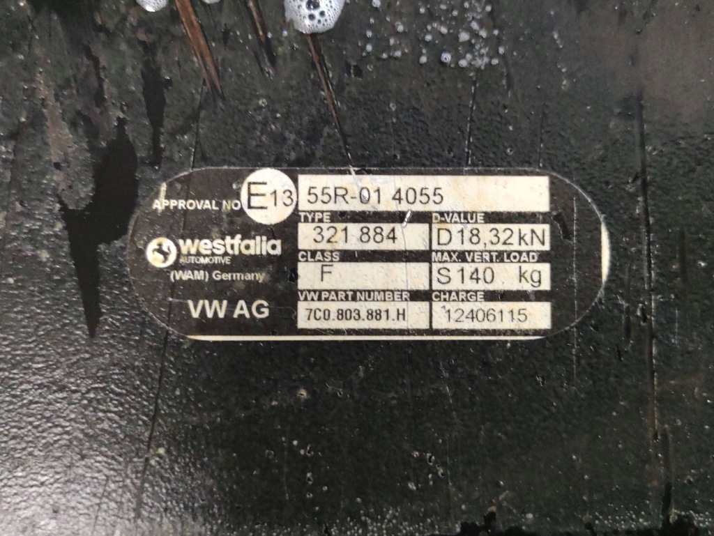 фото №11, Vw crafter ii 2 hak буксировочный 7c0803881h