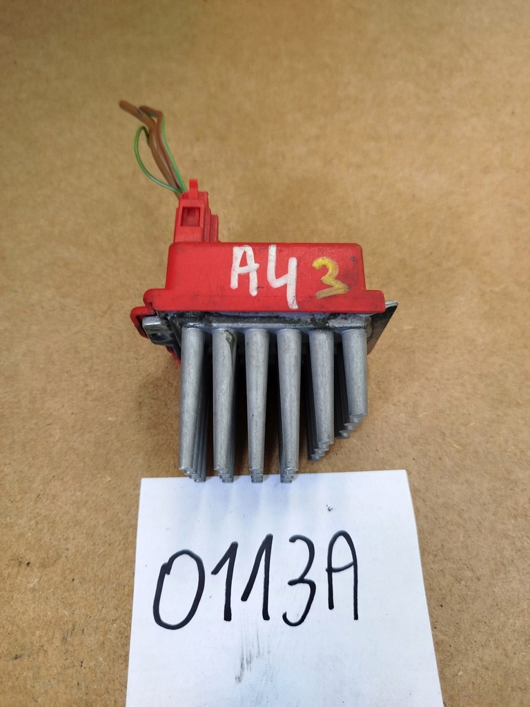 фото №1, Резистор резистор dmuchawu audi a4 357907521