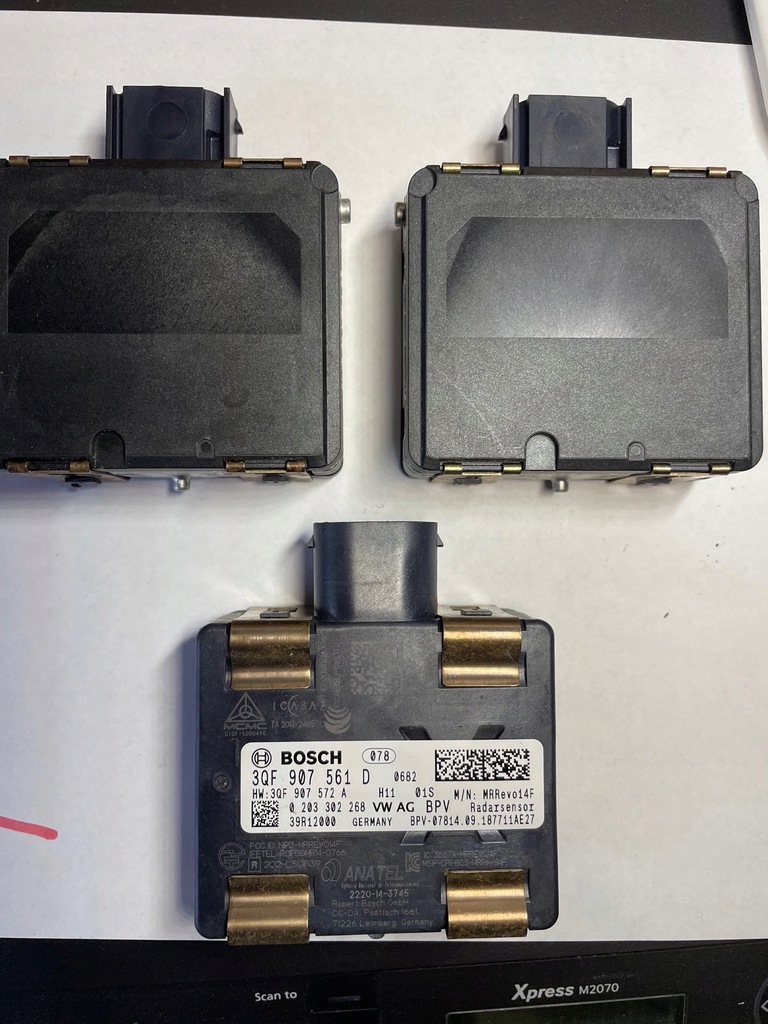 фото №1, Vw audi skoda seat радар 3qf907561d