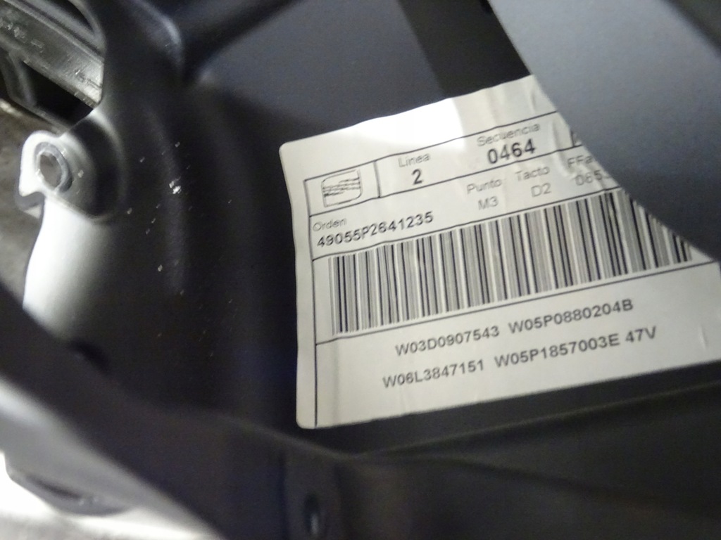 фото №13, Приборная панель консоль подушка seat altea toledo iii 3