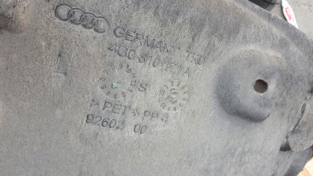 фото №11, S6 c7 4g a6 подкрылок левая левый задняя задние sedan