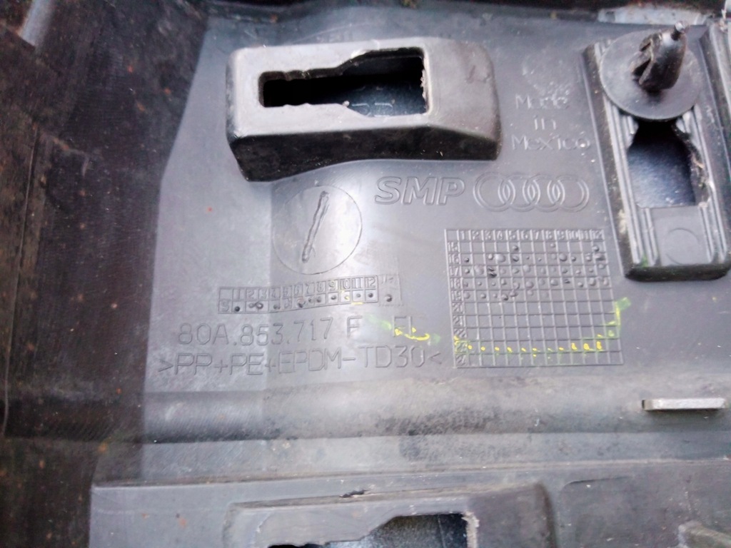 фото №10, Audi q5 s-line 80a левая молдинг крыла перед