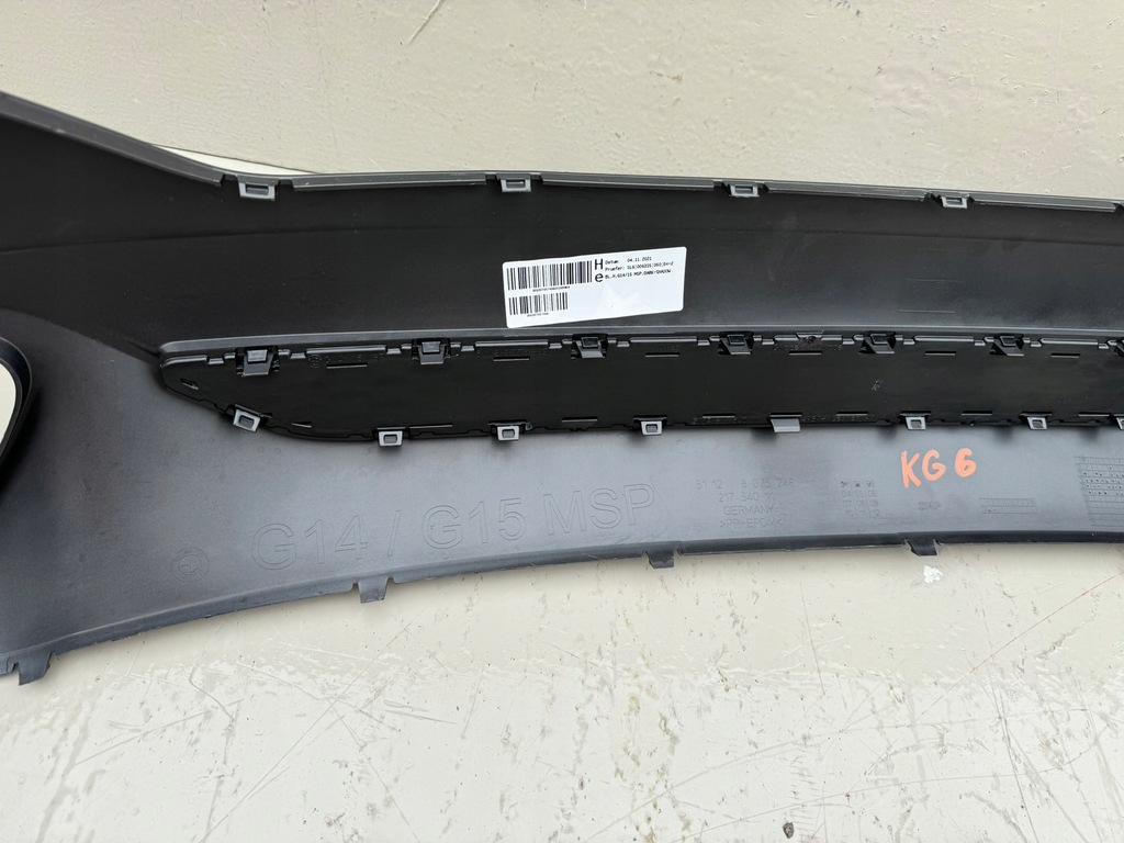 фото №11, Bmw serii 8 g14 g15 18r- накладка спойлер бампера задняя задний 51128075246
