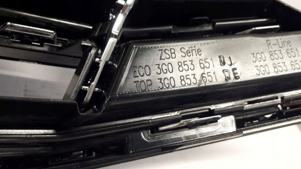 фото №9, Vw passat b8 2019-2023 lift решётка радиатора перед