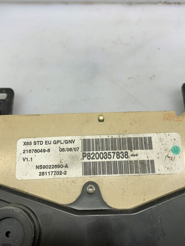 фото №7, Лічильник приладова панель 8200357838 renault