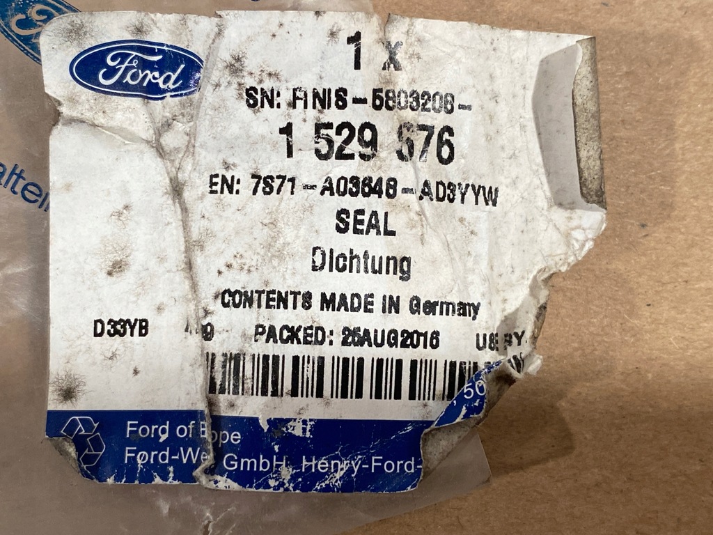 фото №7, Ford mondeo mk4 молдинг стекло лобовое нижняя