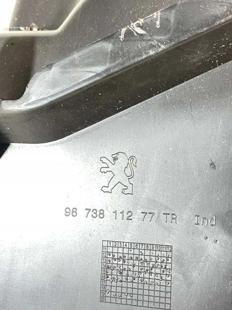 фото №9, Бардачок пасажира правий перед peugeot 208 i 1 - 9673811277