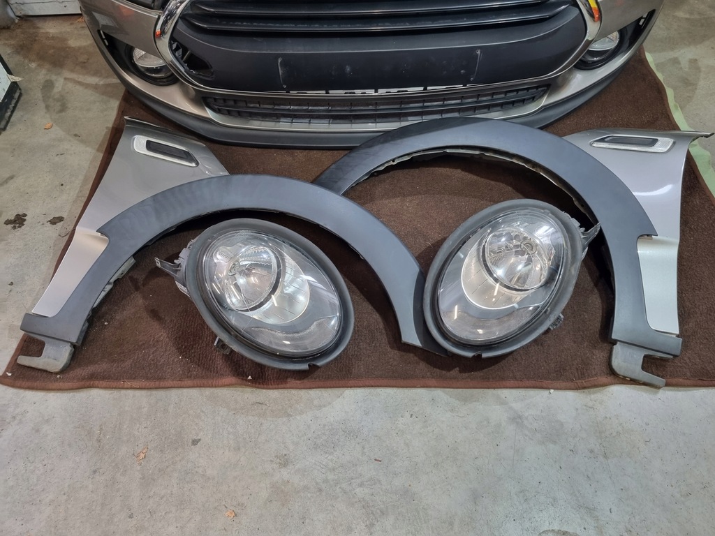 фото №8, Mini clubman f54 капот бампер крыло pas передний радиатор перед c2k