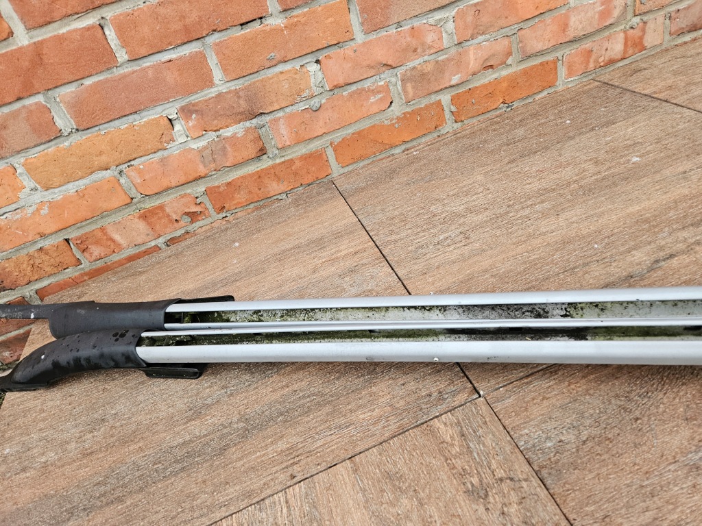 Jeep grand cherokee wj 99-04 рейлинги комплект серебристый с Разборки