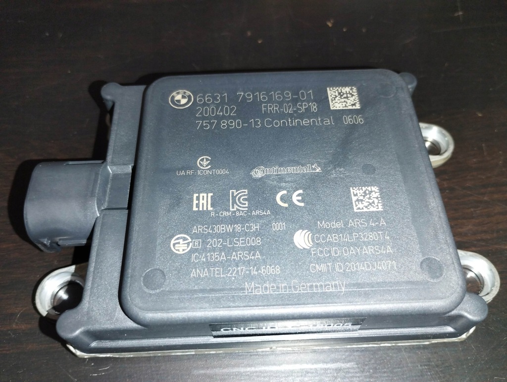 фото №1, Модуль датчик радар bmw g20 g05 7916169