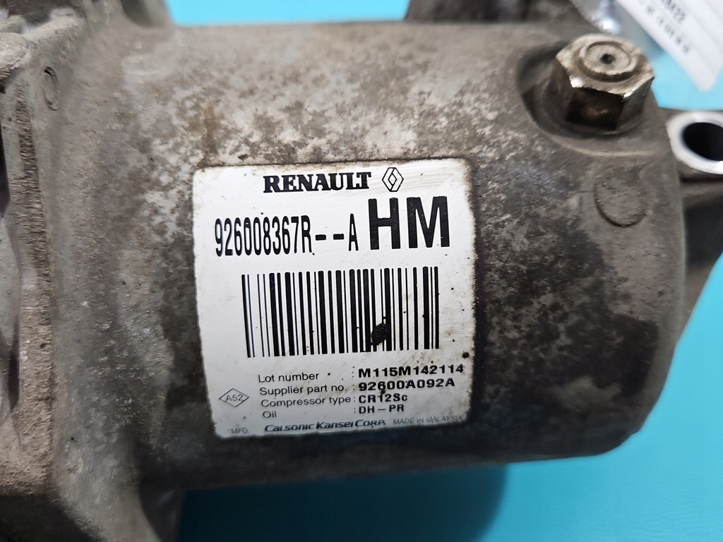 фото №8, Компресор кондиціонера renault fluence