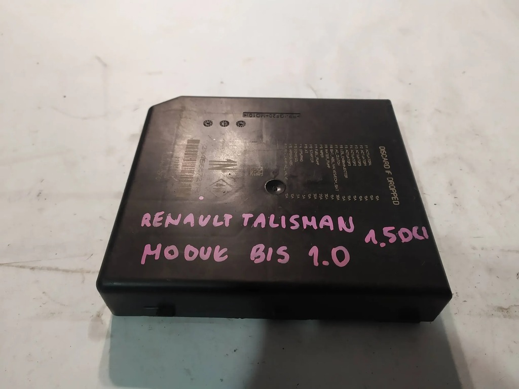 фото №2, Коробка предохранителей модуль bsi renault talisman megane iv