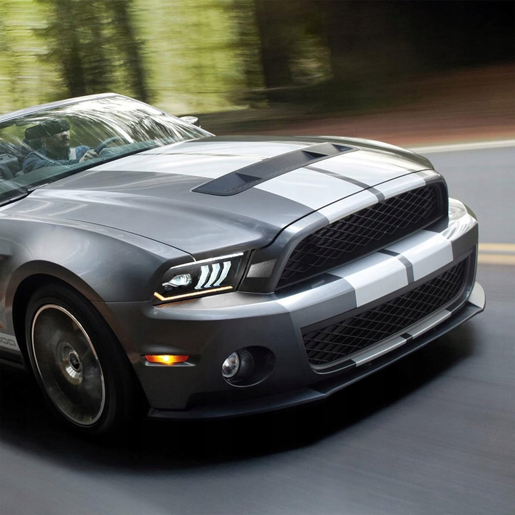 фото №10, Ford mustang 2005-2009 лампа лампи перед led vland комплект