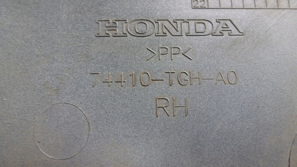 фото №7, Honda civic x молдинг крыло задняя правый 74410-tgh-a