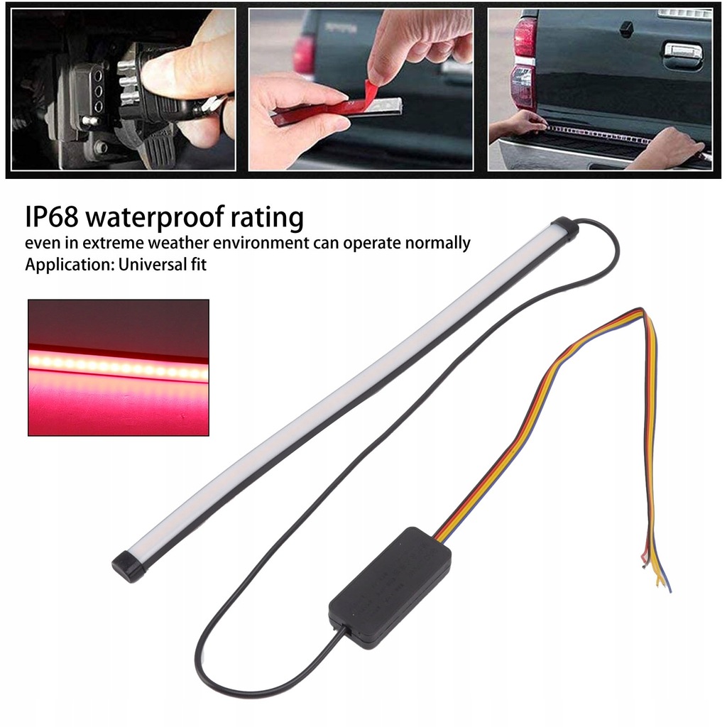 фото №11, 30 cm стрічки led світло ip68 водонепроникний 10 w