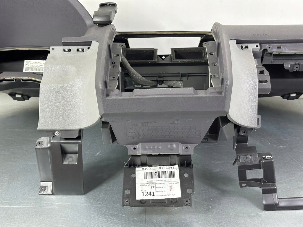 фото №12, Volkswagen touran i 2009 панели приборная, консоль 1t1857181