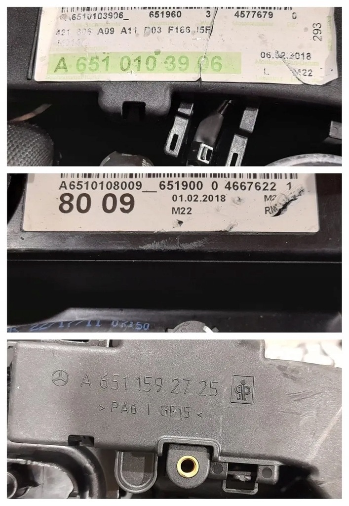 фото №7, Mercedes gle250d w166 2.1d 150kw двигун kompletny om 651.960