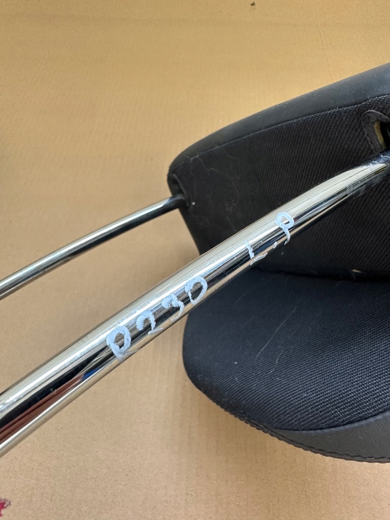 фото №6, Подголовник левый перед mercedes sl r230, czarna кожа