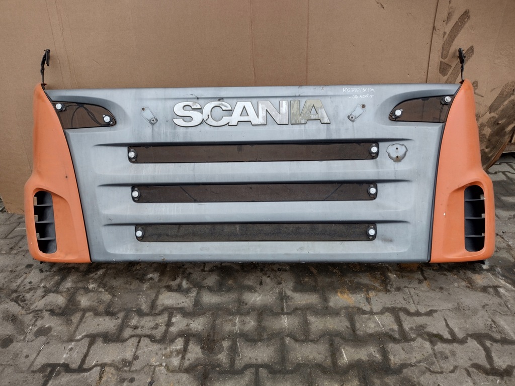 фото №1, Капот передняя решётка радиатора scania r