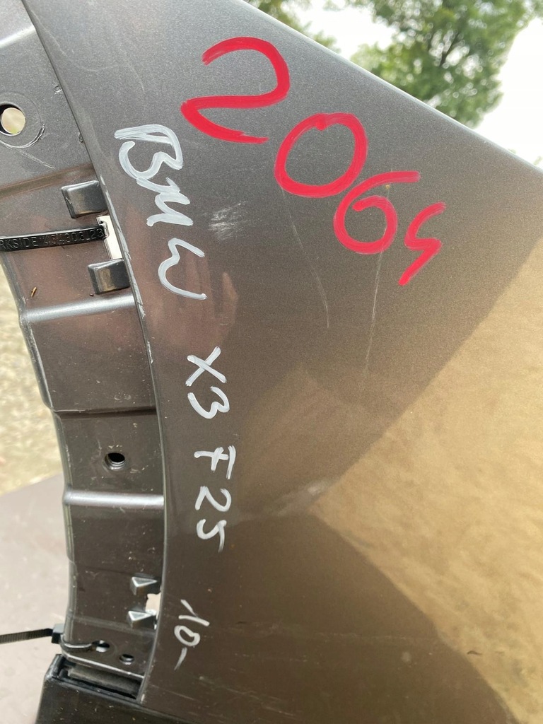 фото №13, Бампер задня задній bmw x3 f25