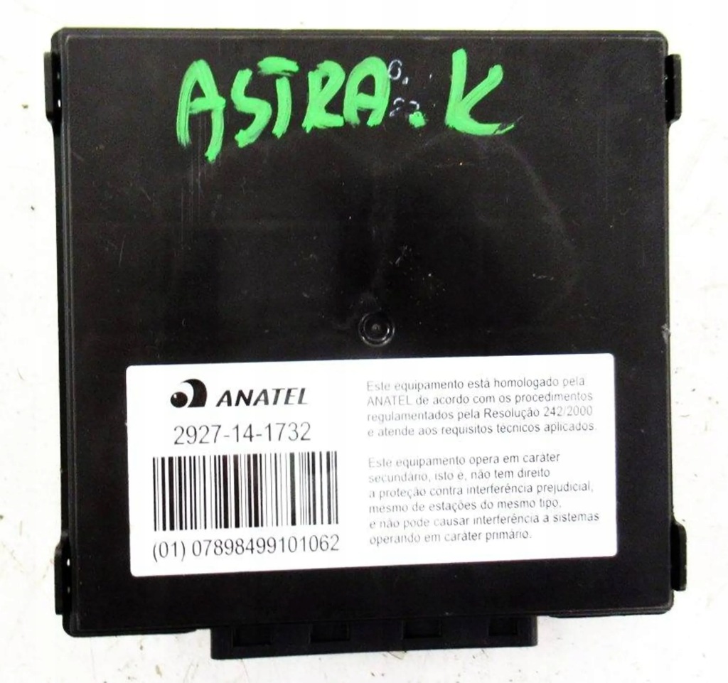 фото №1, Opel astra k v модуль блок керування keyless 13508008