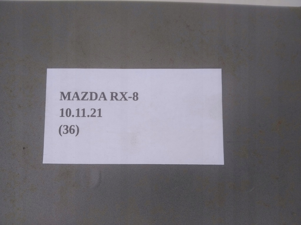 фото №5, Балка бампера задняя усилитель mazda rx8 rx-8