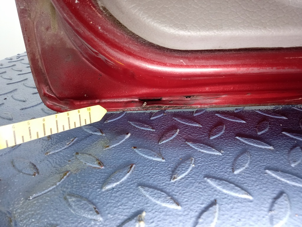 фото №8, Fiat panda ii двері перед праве 312f rosso scilla