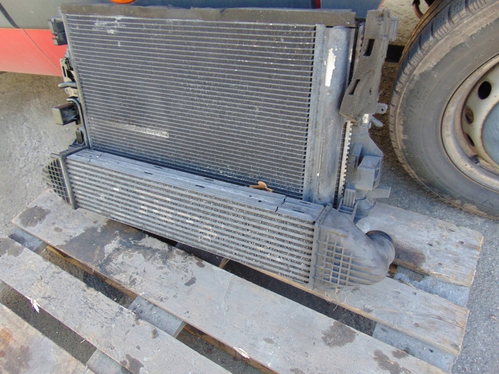 Комплект радиатор вентилятор ford s-max mk1 2.2 tdci 175km механическая коробка передач Цена