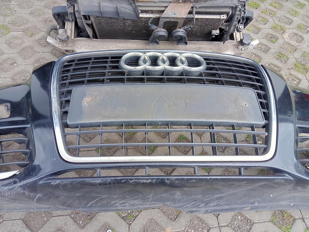 фото №8, Перед kompletny audi a6 c6 lift чёрный ly9b