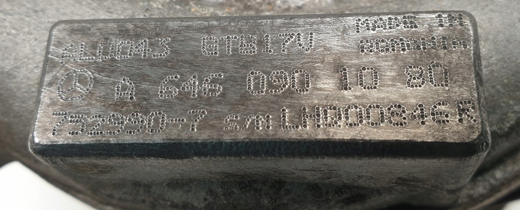 фото №8, Турбонагнетатель турбина mercedes w204 a6460901080