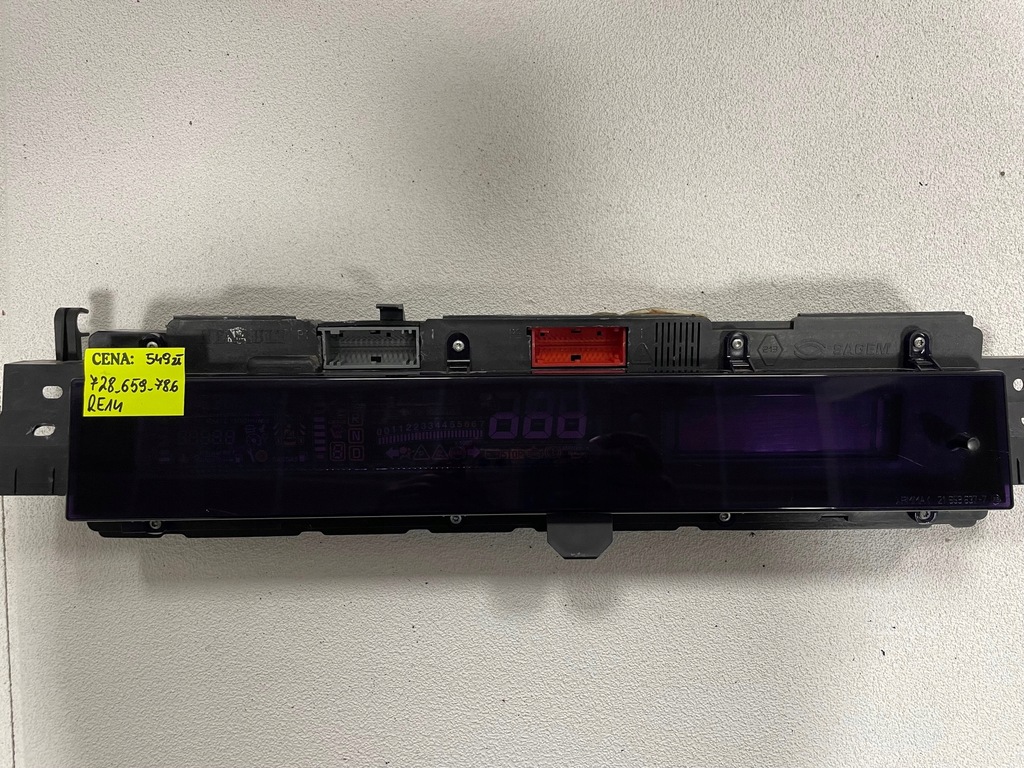 фото №1, Счетчик дисплей renault espace iv p8200288816e