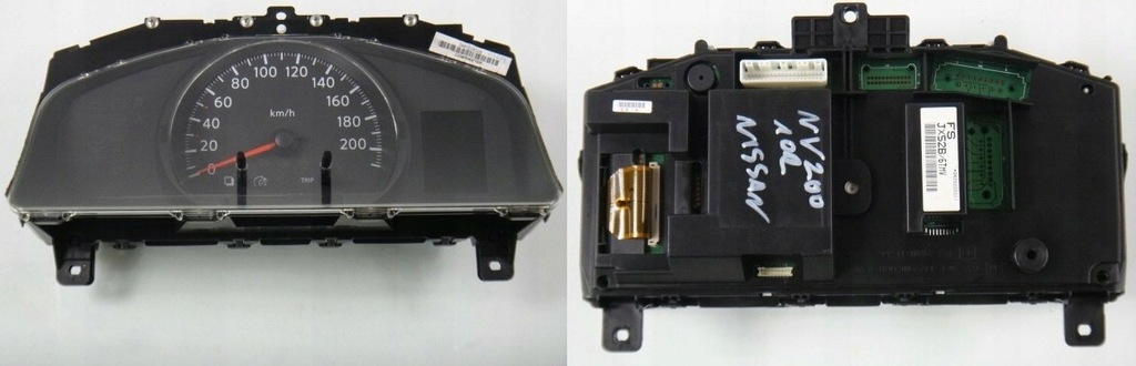 фото №1, Nissan nv200 10 r 1.5 dci счетчик приборная панель