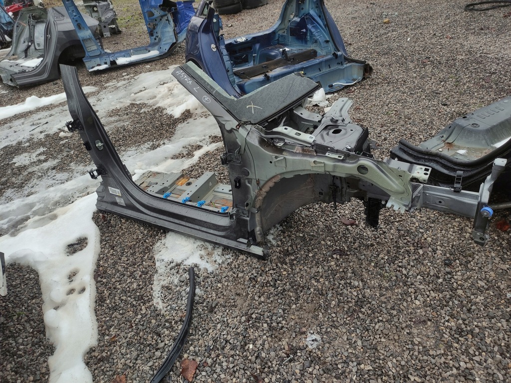 фото №1, Opel astra l vi четверть правая передняя блок двигателя a b порог